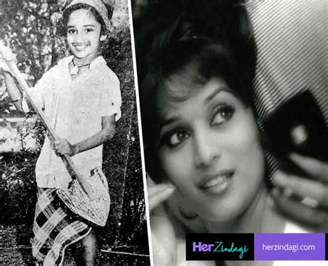 madhuri dixit childhood pics|madhuri dixit navel pics.